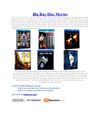 Blu Ray Disc Movies