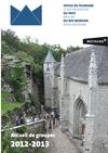 Accueil de groupes 2012-2013