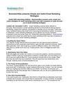 BusinessVibes presents Simple and Useful Email Marketing Strategies