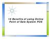 10 Benefits of using Online Point of Sale System POS