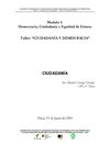 3. Taller. Ciudadanía. U. de Piura