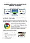 Outstanding Chrome Toolbar Development Services Comforting Your Business