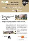 Réaménagement des espaces collectifs du quartier de la Bastide (février 2012 - quartier Axe Majeur - Horloge)