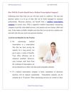 How Will My Practice Benefit from a Medical Transcription Company?