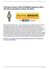 TAG Heuer Women’s WAF1424.BB0825 Aquaracer 28mm 18k Yellow Gold Mother-of-Pearl Dial Watch
