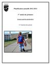 Planification annuelle 1re année 2012-2013