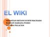 TRABAJO DE MANTENIMIENTO TEMA WIKI 
