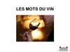 Les mots du vin