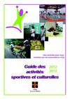 Guide des activités sportives et culturelles