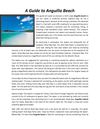 A Guide to Anguilla Beach