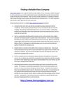 Finding a Reliable Glass Company