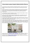 Prime Central London Property Market Activity Picks-Up
