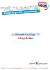 Dossier de presse - 16 septembre 2011