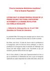 Levons haut le drapeau rouge de la pensée de Mao Zedong. Participons activement à la grande révolution culturelle...