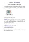 How to Convert PDF to Audio