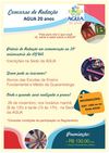 Concurso de Redação - AGUA 20 Anos