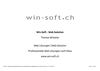 Win-Soft - Web Solution - Präsentation