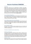 RESUM D'ACTIVITATS CURS 2012-2013