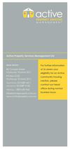 Active Overview Brochure