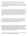 Electronic Digital & Cellular Marketing And Advertising Way S
