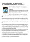 The Press Release of SEO Master Using the Power of WordPress