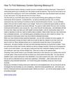 How To Find Stationary Content Spinning Motorcycl E