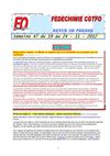 FEDECHIMIE CGTFO - Semaine 47 - 2012
