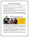 Orlando Private Investigators