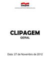 Clipagem Geral 27/11/2012