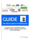 Guide des ressources numériques de la bibliothèque