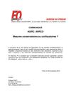 COMMUNIQUE AGIRC ARRCO Mesures conservatoires ou confiscatoires ?