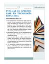 EVALUAR EL APRENDIZAJE EN TECNOLOGÍA EDUCATIVA