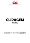 Clipagem Geral 28/11/2012