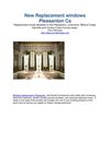 Best new replacement windows Contra Costa County