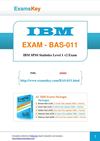 Free IBM BAS-011 Exam PDF | Examskey