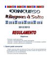 Regulamento do concurso "Línguas à Solta" - 2012/2013 