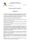 Communiqué du Président de l'Espace Sud 