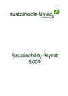 Sustainable Living Fabrics | Sustainability Report 2009 