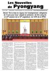 Les nouvelles de Pyongyang n° 39 - 29 septembre 2012 (an 101 du Juche)