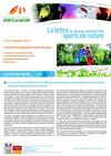 Lettre nationale des sports de Pleine Nature n°81