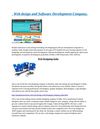 Web design and Software developement company.
