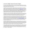 An Overview of Higher–Education Universities in England