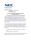  NEC DISPLAY SOLUTIONS SECURES DCI COMPLIANCE FOR NC900C PROJECTOR 