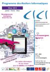 Ateliers - Janvier / Février / Mars 2013
