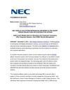  NEC DISPLAY SOLUTIONS INTRODUCES UM SERIES ULTRA SHORT THROW PROJECTORS WITH INTERACTIVE OPTION 