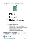 L'annexe écrite du PLU de Livron-sur-Drôme approuvé en 2012