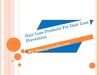 Hair Loss products for hair loss prevention