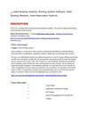 Hotel Booking Systems, Booking System Software, Hotel Booking Websites, Hotel Reservation Systems