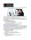 Outsourcing Typing Services - Low Cost Solutions, Accurate Results That you Need!