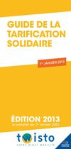 Guide de la tarification solidaire_janvier 2013